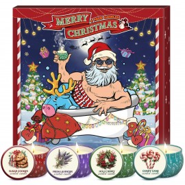 Christmas Scented Candles Set